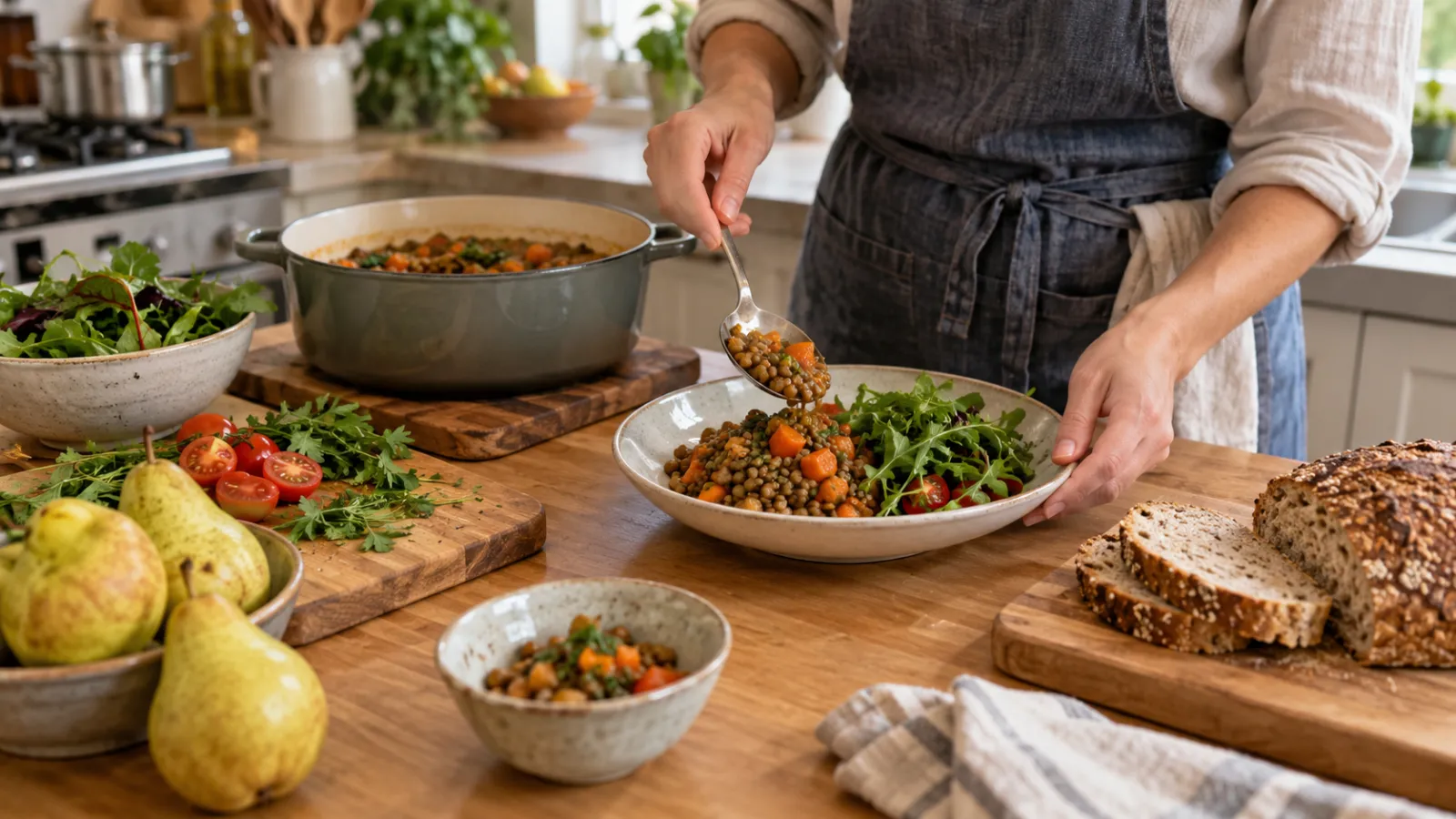 Matlagning med fiberrika råvaror