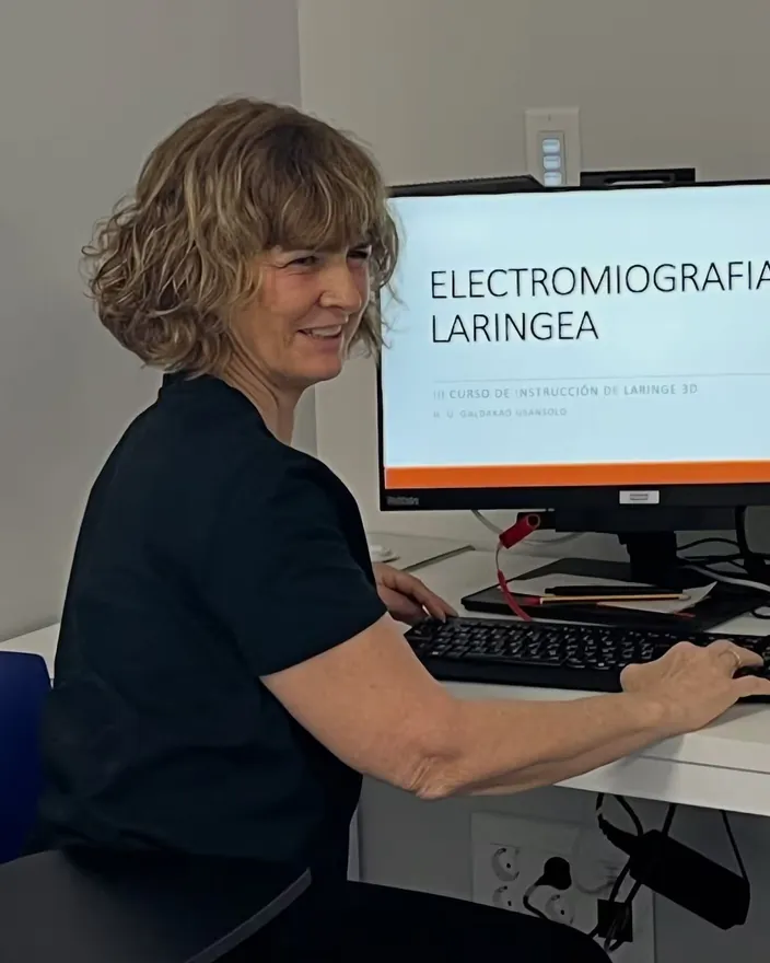 Curso de Electromiografía Laríngea en el Hospital de Galdakao-Usansolo