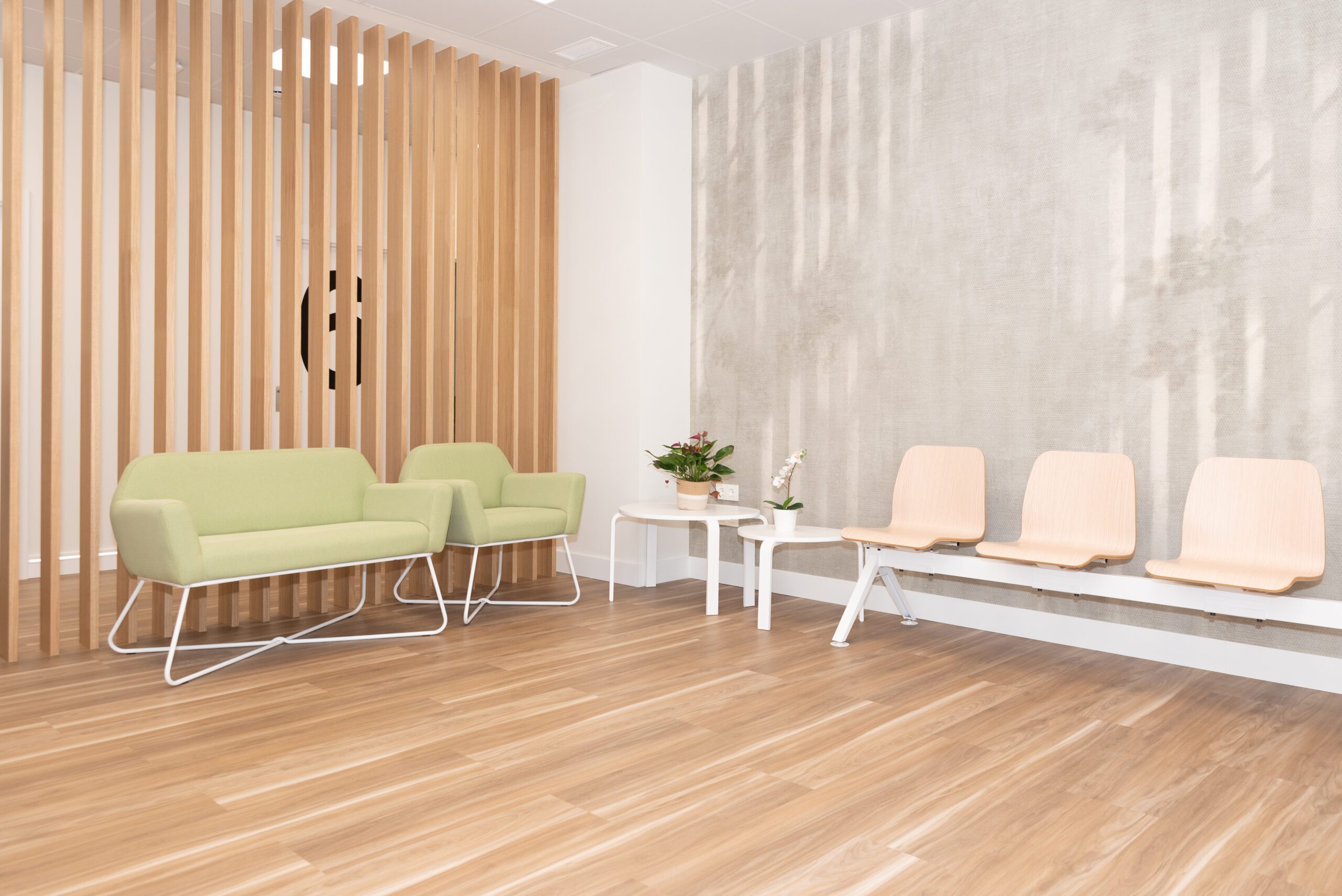 Sala de espera de MediBilbao Salud