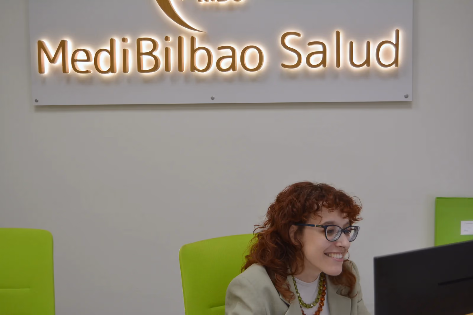 Gemma Quincoces, MediBilbao Salud reception